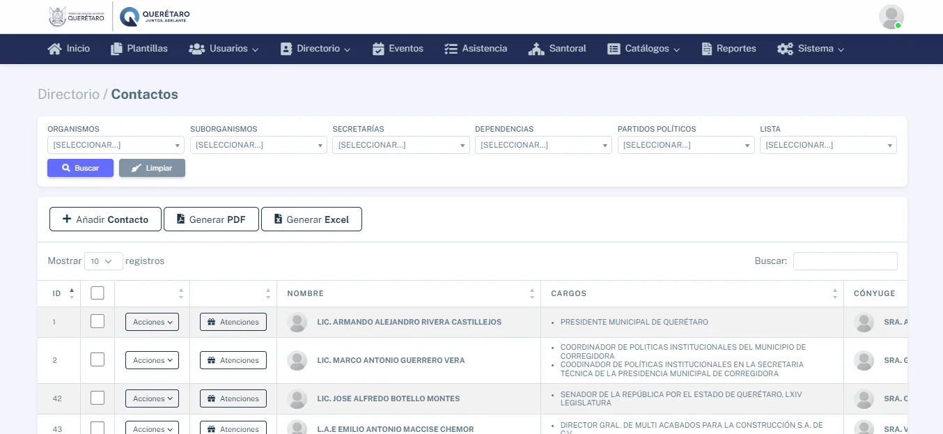 Gestión de Relaciones Públicas